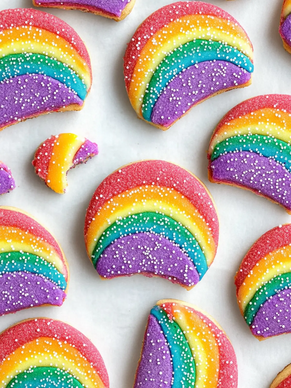 Delicious Rainbow Cookies That Brighten Your Day 5 Rainbow Cookies