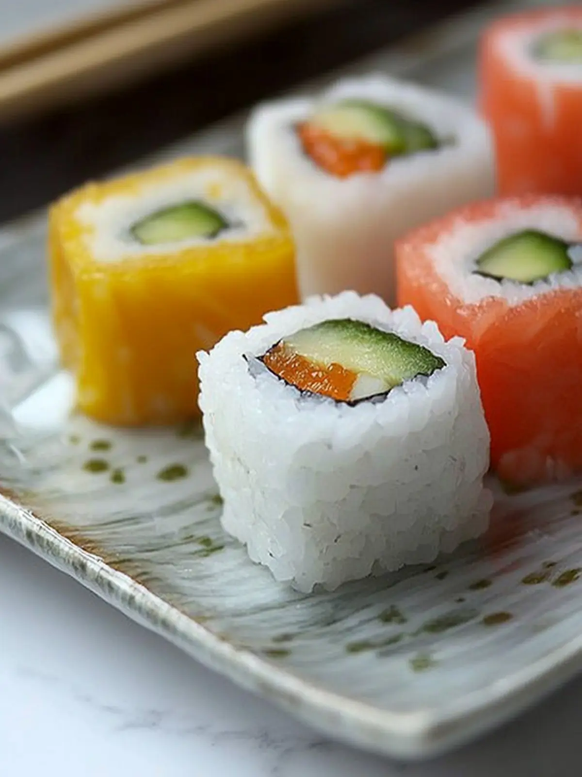 Delicious Dessert Sushi: Sweet Coconut Rice with Fruit Touch 3 DESSERT SUSHI