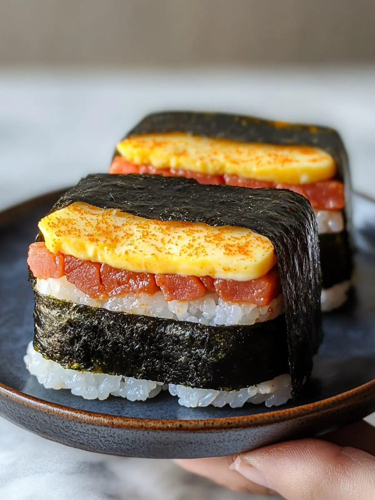 Spam Musubi with Egg: Quick Hawaiian-Japanese Breakfast Bliss 4 Spam Musubi with Egg