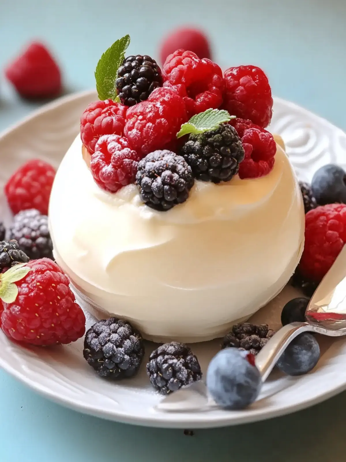 Indulge in Bavarian Cream and Berries: A Heavenly Treat 5 Bavarian Cream and Berries