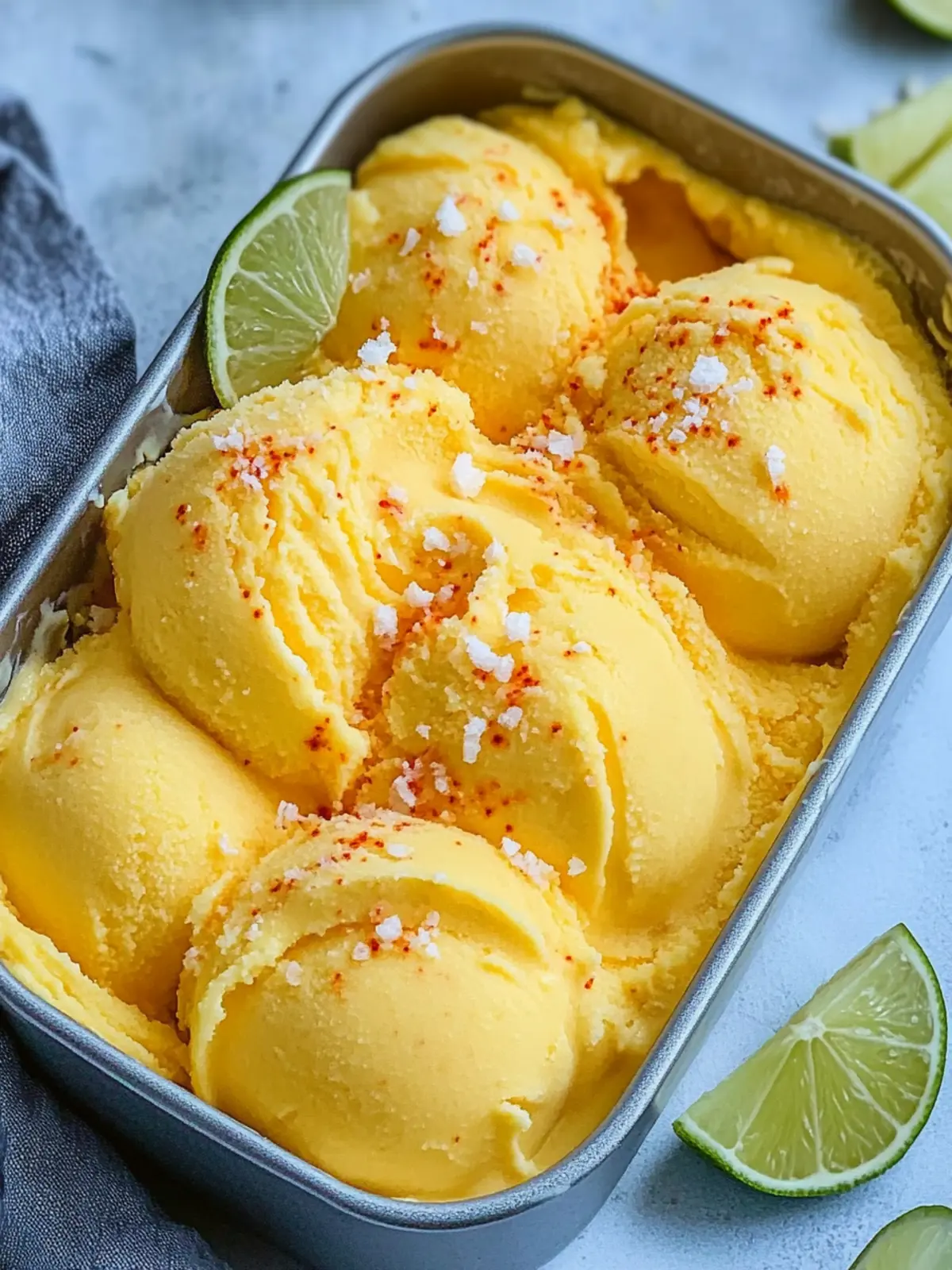 Chili Lime Mango Sorbet for a Refreshing Summer Treat 5 Chili Lime Mango Sorbet