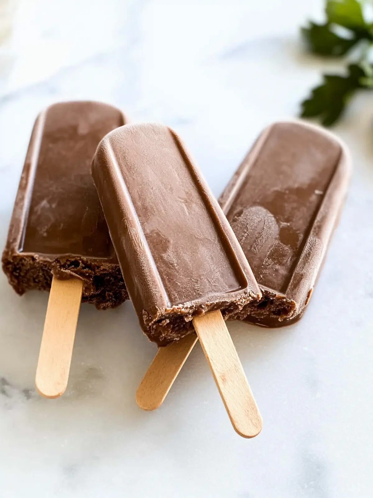 Delightful Fudgesicles: A Guilt-Free Frozen Treat at Home 5 Fudgesicles