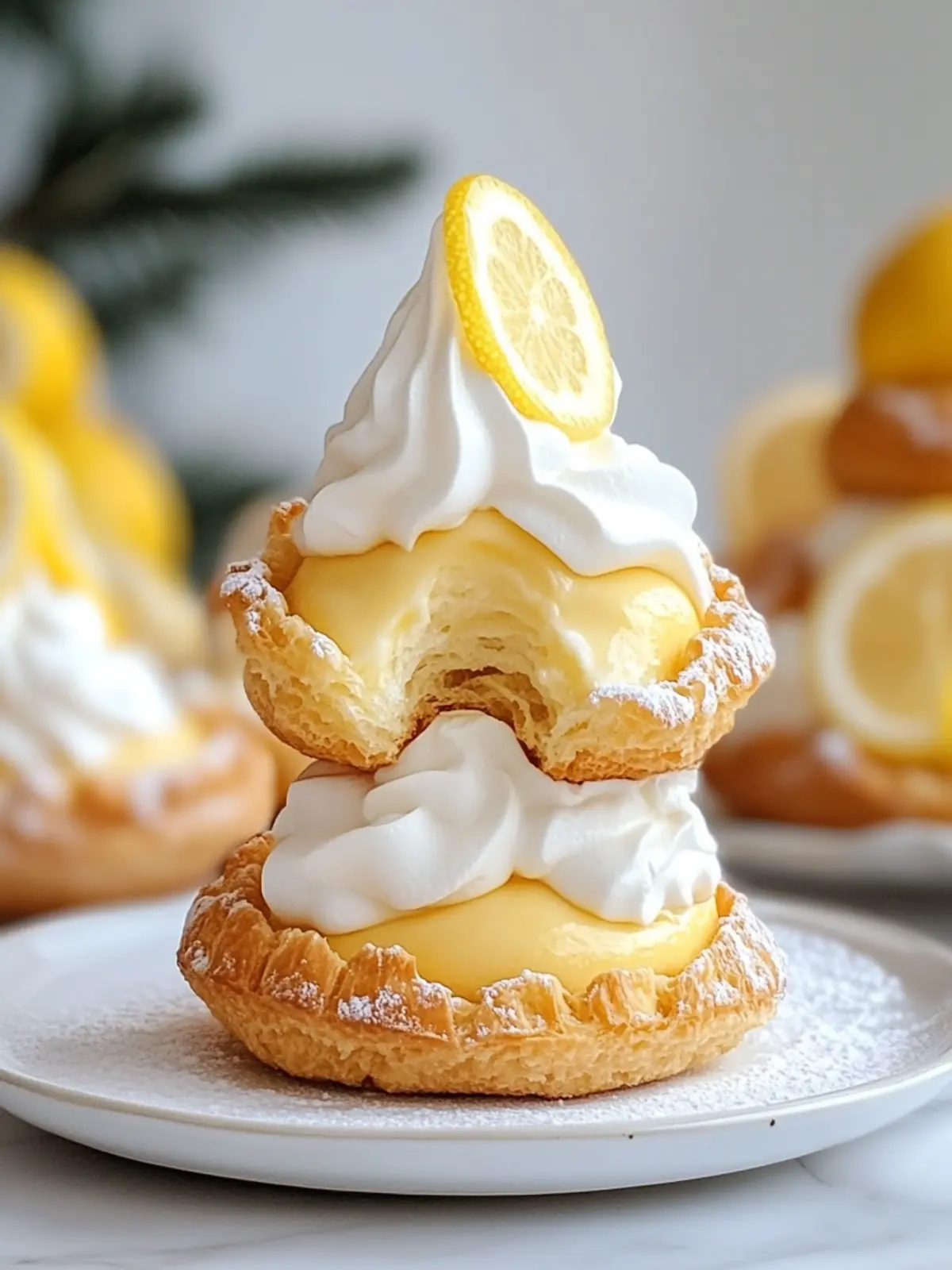 Delicious Lemon Cream Puffs That Brighten Your Day! 5 Lemon Cream Puffs