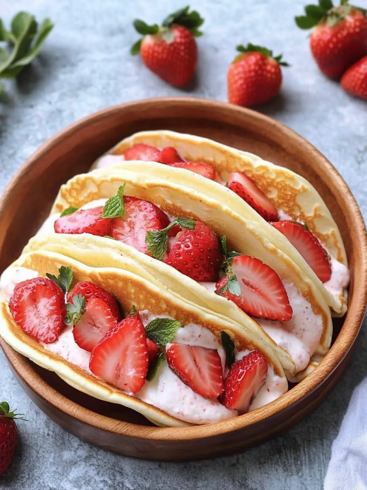 Delicious Strawberry Pancake Tacos for a Fun Breakfast Idea 4 Strawberry Pancake Tacos
