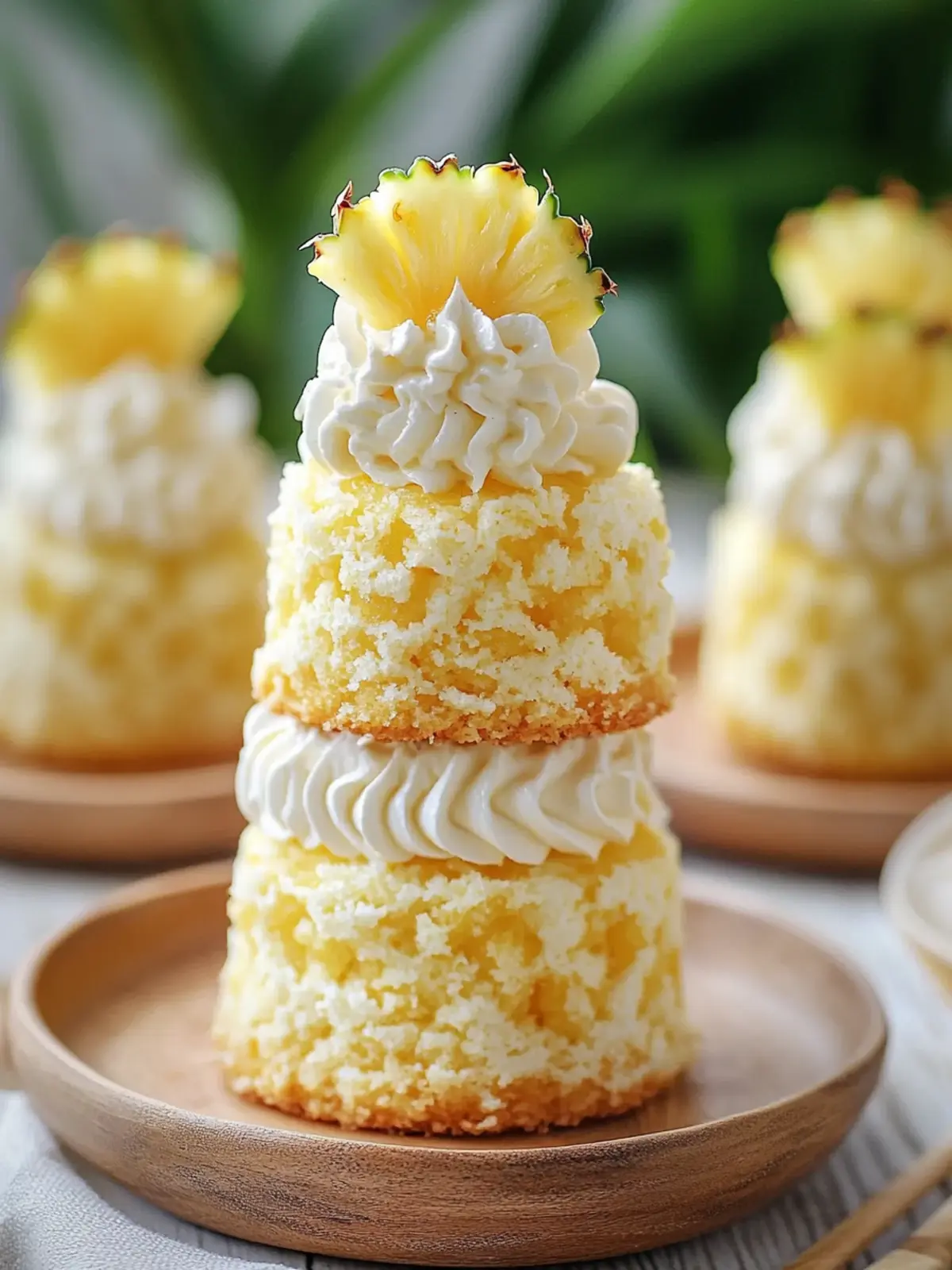 Mini Pineapple Cakes – Tropical Bites of Bliss for Every Occasion 4 Mini Pineapple Cakes