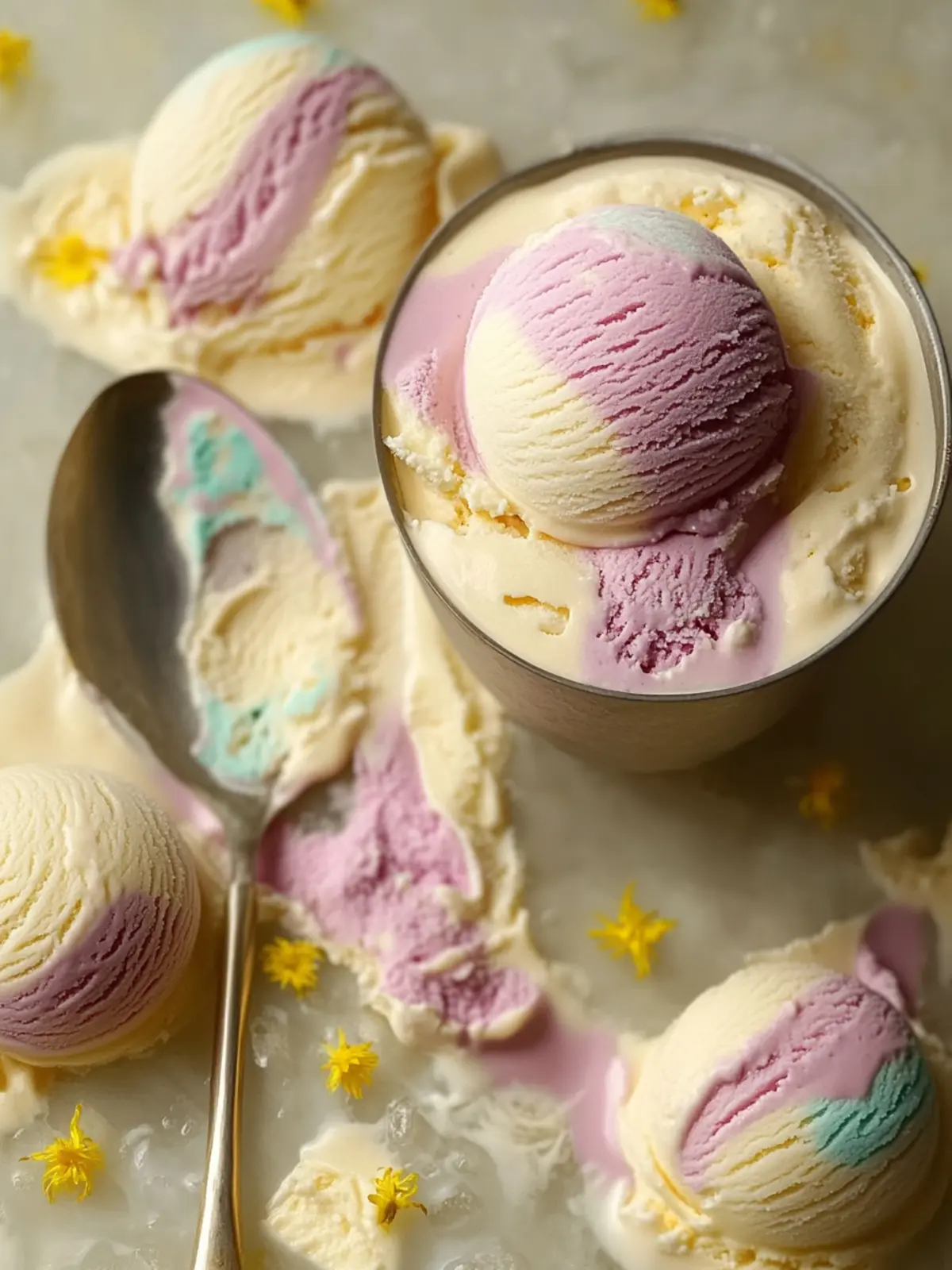 Delightful Moon Mist Ice Cream: A Colorful Homemade Treat 5 Moon Mist Ice Cream