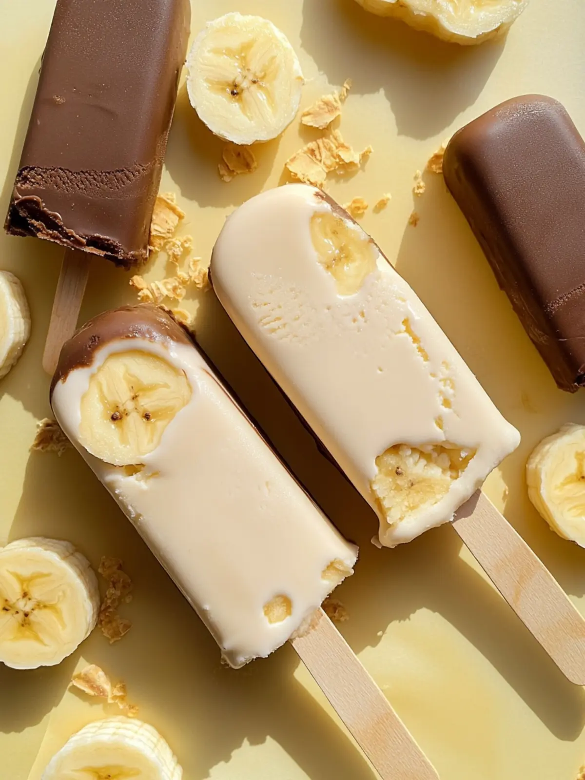 Delicious Banana Ice Cream Bars That Are Paleo and Nut-Free 2 Banana Ice Cream Bars