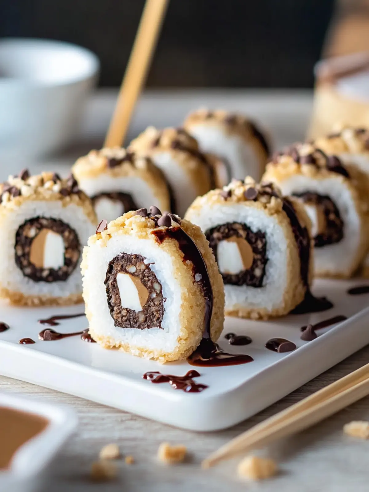 Chocolate Chip Cookie Sushi: Fun No-Bake Treats You’ll Love 5 Chocolate Chip Cookie Sushi