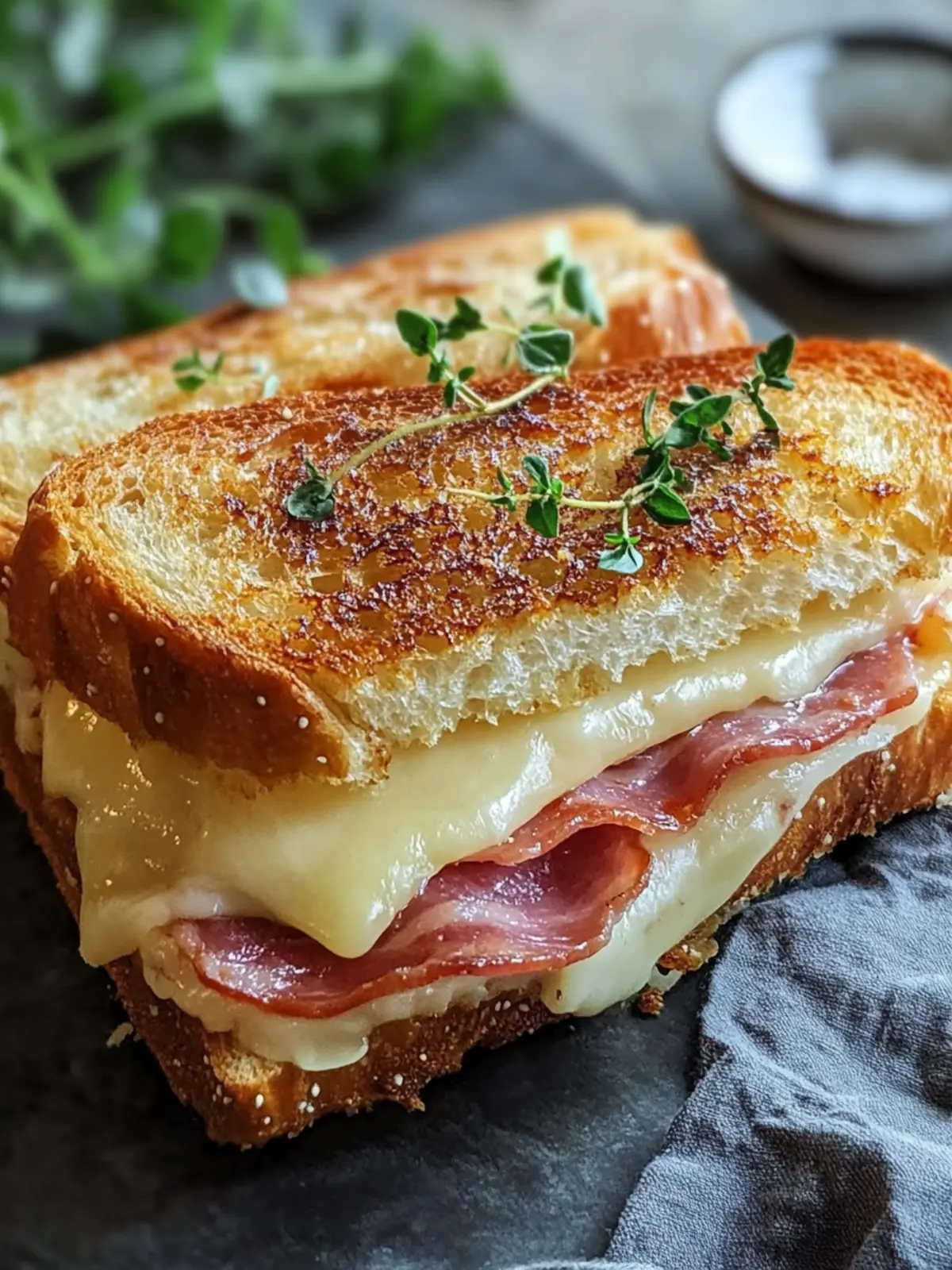 Irresistible French Ham & Cheese Sandwich You Can Make at Home 5 French Ham & Cheese Sandwich