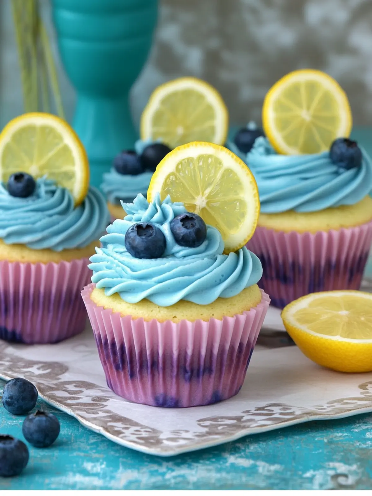 Blueberry Lemonade Cupcakes for a Bright Summer Treat 2 Blueberry Lemonade Cupcakes