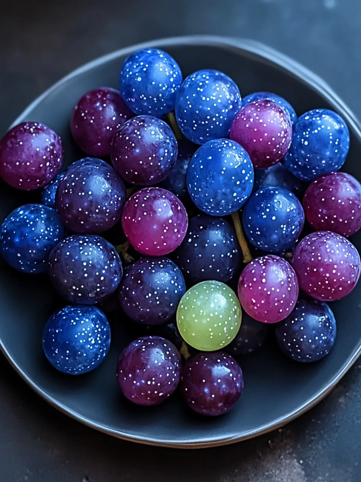 Create Cosmic Galaxy Grapes in Minutes for a Fun Treat 2 Galaxy Grapes