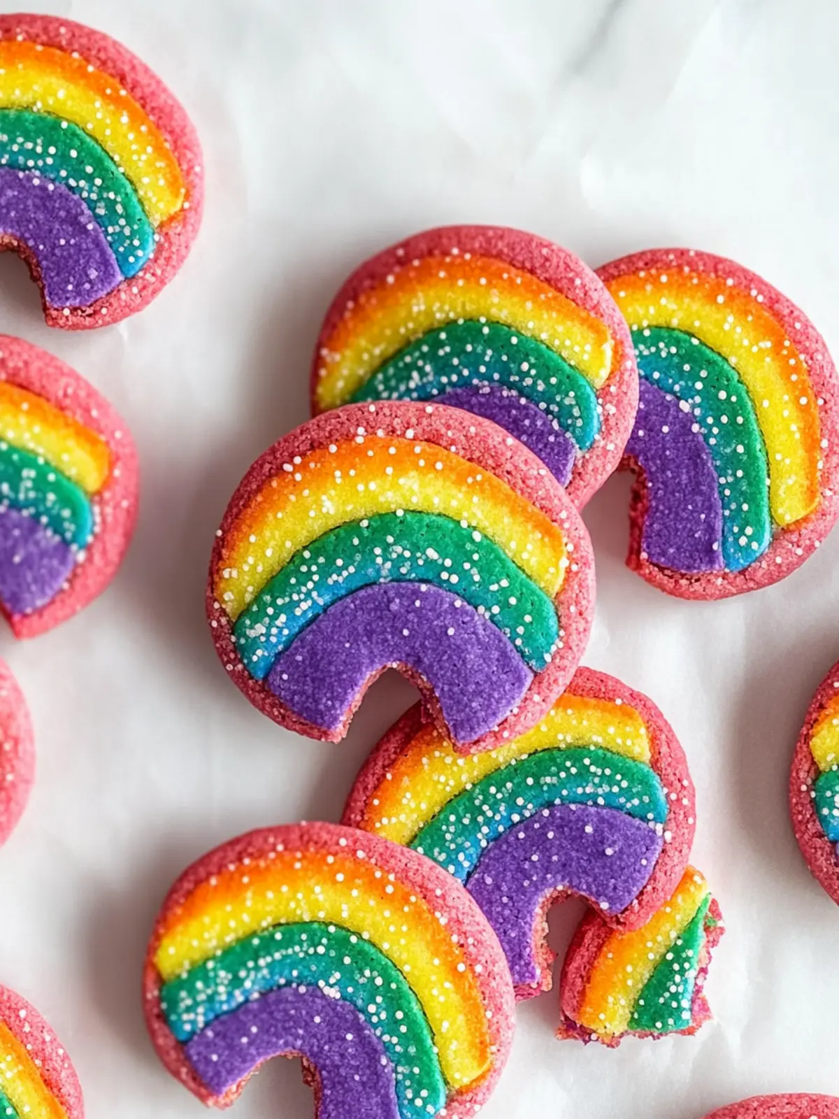 Delicious Rainbow Cookies That Brighten Your Day 4 Rainbow Cookies