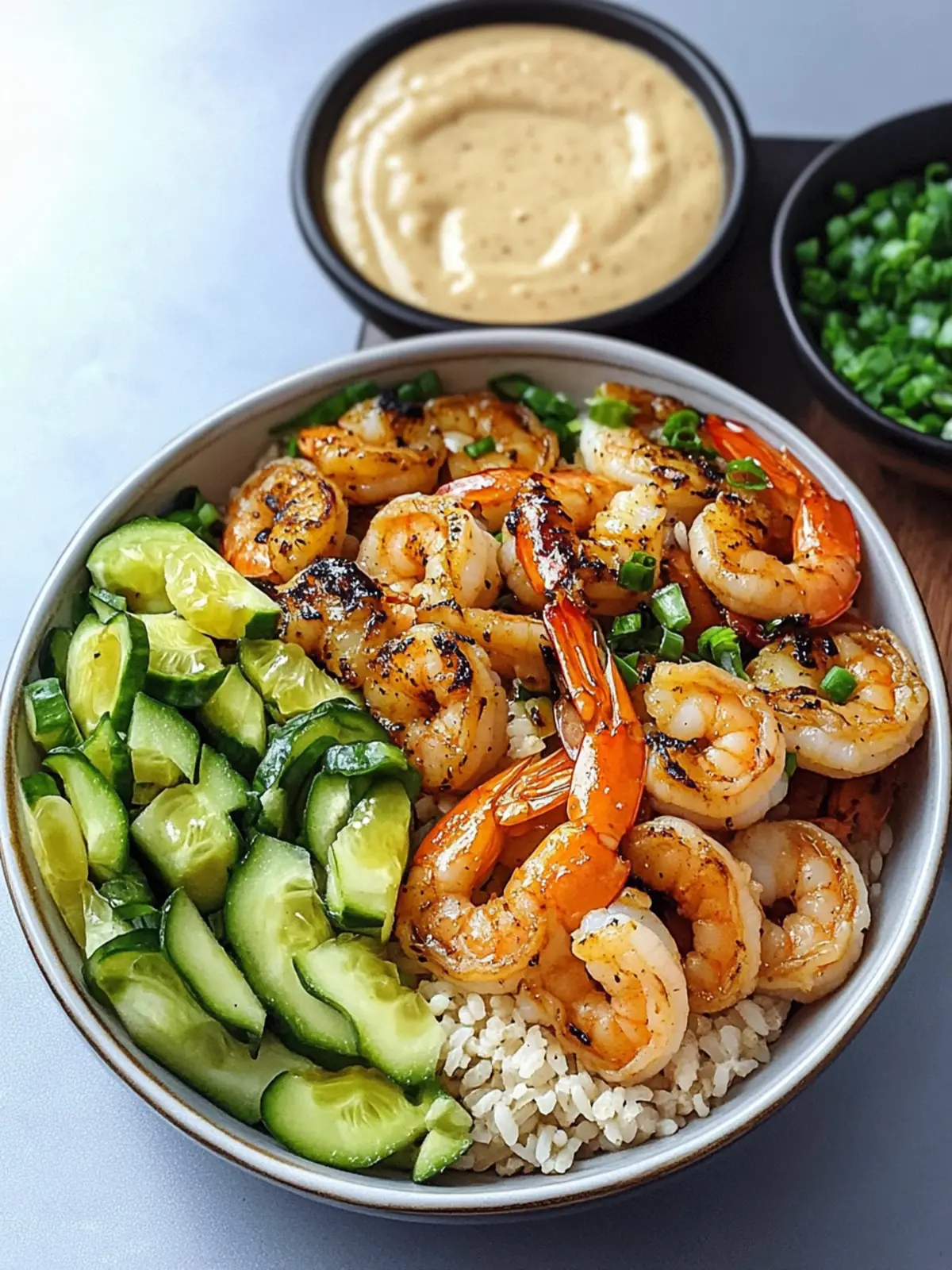 Savory Hibachi Shrimp Rice Bowls with Homemade Yum Yum Sauce 5 Hibachi Shrimp Rice Bowls