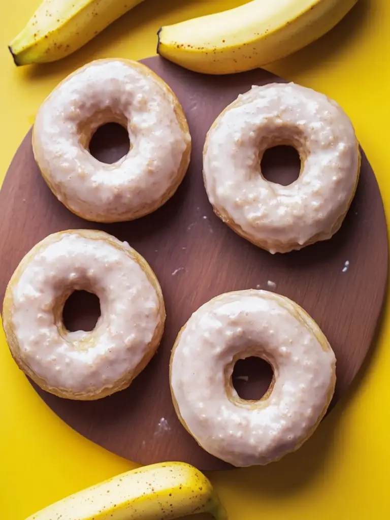 Banana Bread Donuts