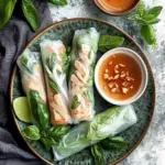 Perfect Vietnamese Summer Rolls with Chicken in 20 Minutes 7 Vietnamese Summer Rolls with Chicken