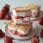 Refreshing Strawberry Ice Cream Sandwiches You Can Make Today 41 strawberry ice cream sandwich