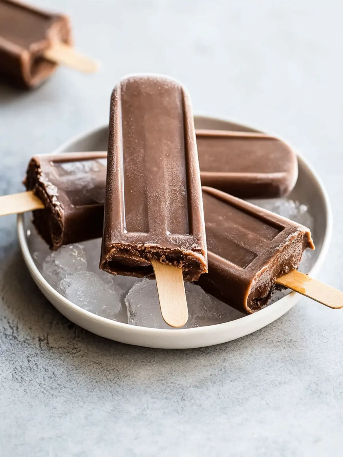 Delightful Fudgesicles: A Guilt-Free Frozen Treat at Home 4 Fudgesicles