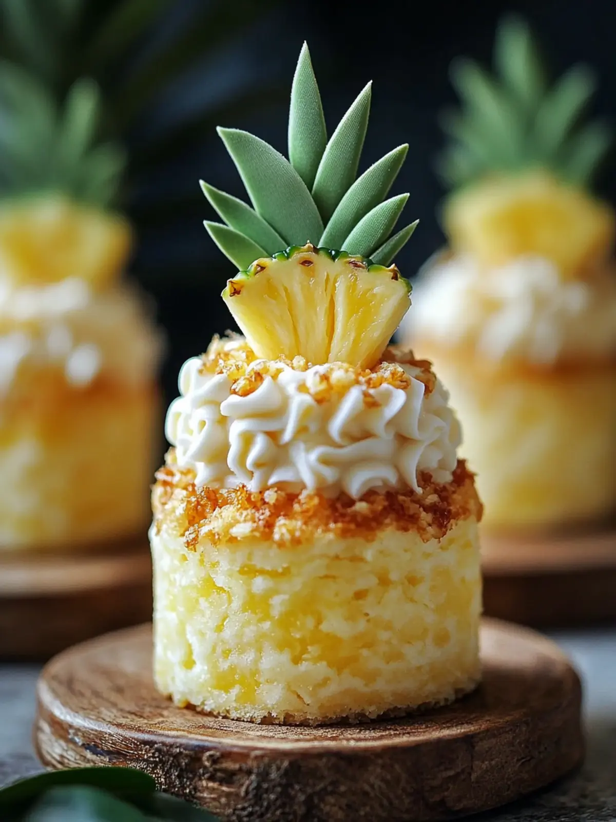 Mini Pineapple Cakes – Tropical Bites of Bliss for Every Occasion 5 Mini Pineapple Cakes