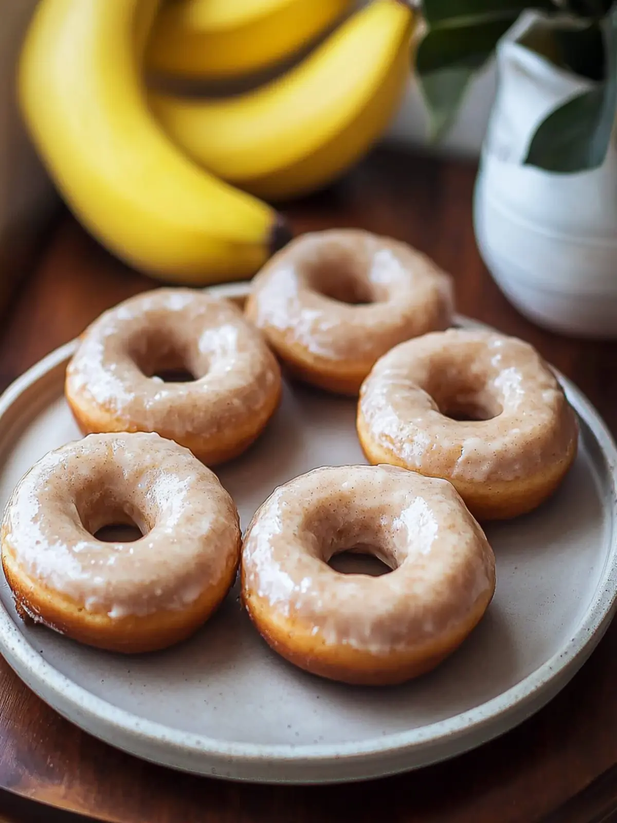 Irresistibly Healthy Banana Bread Donuts You’ll Love 4 Banana Bread Donuts