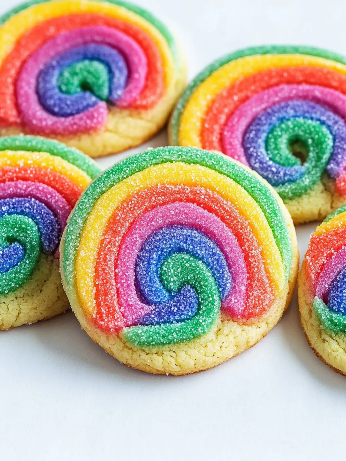 Delicious Rainbow Sugar Cookies That Bring Joy to Every Bite 5 Rainbow Sugar Cookies