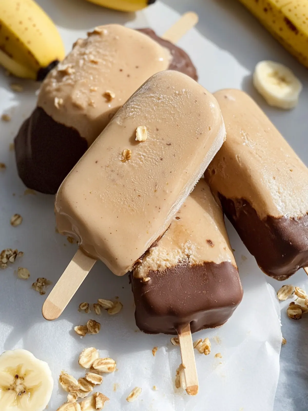 Delicious Banana Ice Cream Bars That Are Paleo and Nut-Free 4 Banana Ice Cream Bars