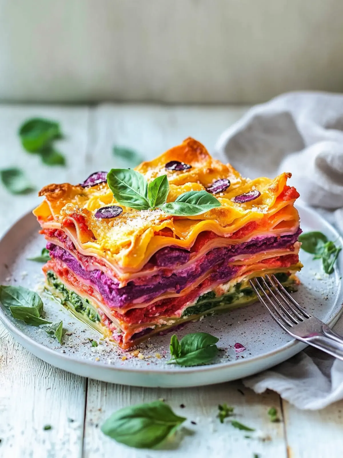 Vegan Rainbow Lasagne: A Colorful Comfort Food for Everyone 3 Vegan Rainbow Lasagne