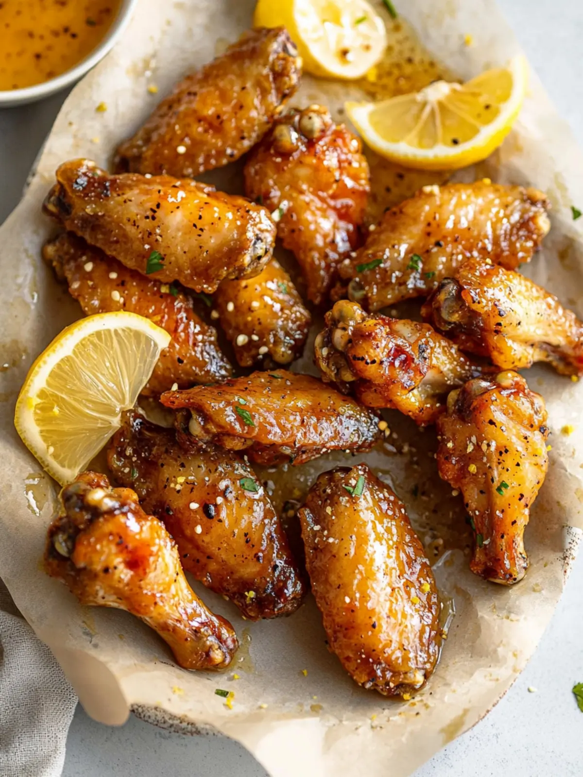 Sweet & Savory Honey Lemon Pepper Wings You'll Love 4 Honey Lemon Pepper Wings