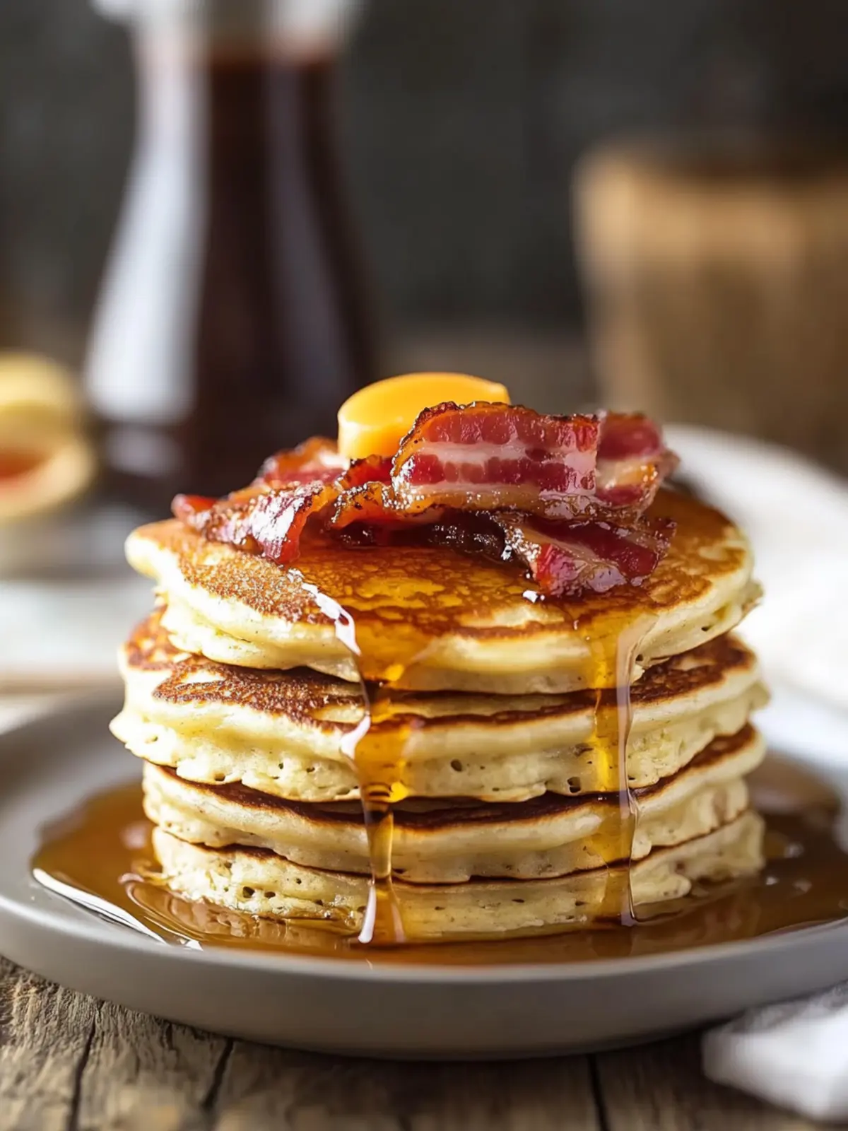 Savor the Morning with Irresistible Bacon Pancakes 3 Bacon Pancakes