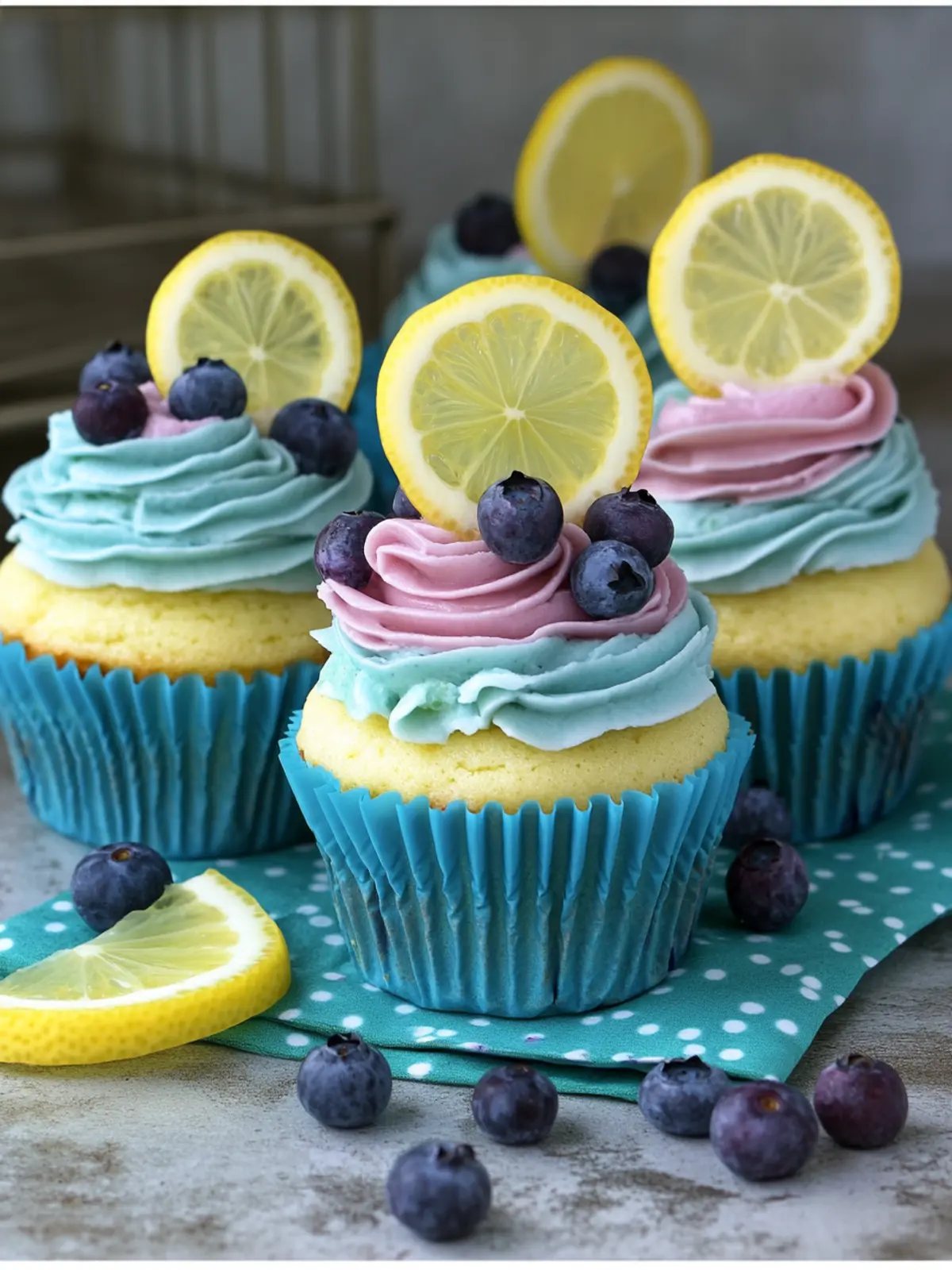 Blueberry Lemonade Cupcakes for a Bright Summer Treat 3 Blueberry Lemonade Cupcakes