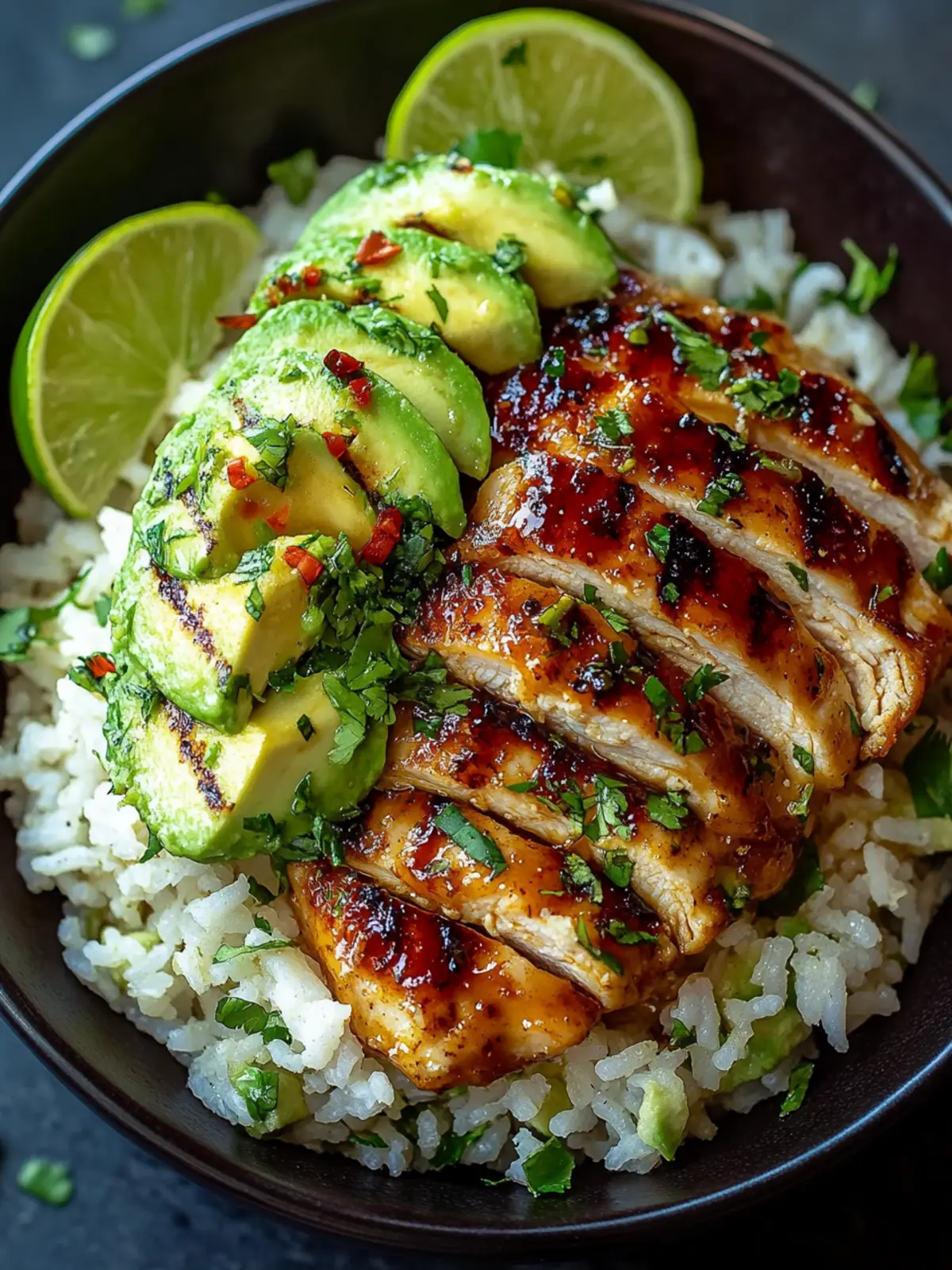 Honey Lime Chicken & Avocado Rice: A Fresh 25-Minute Delight 3 Honey Lime Chicken & Avocado Rice