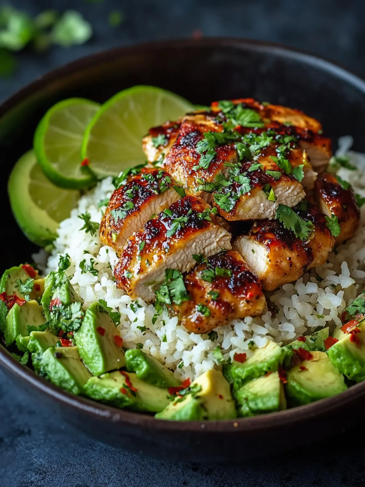 Honey Lime Chicken & Avocado Rice: A Fresh 25-Minute Delight 4 Honey Lime Chicken & Avocado Rice
