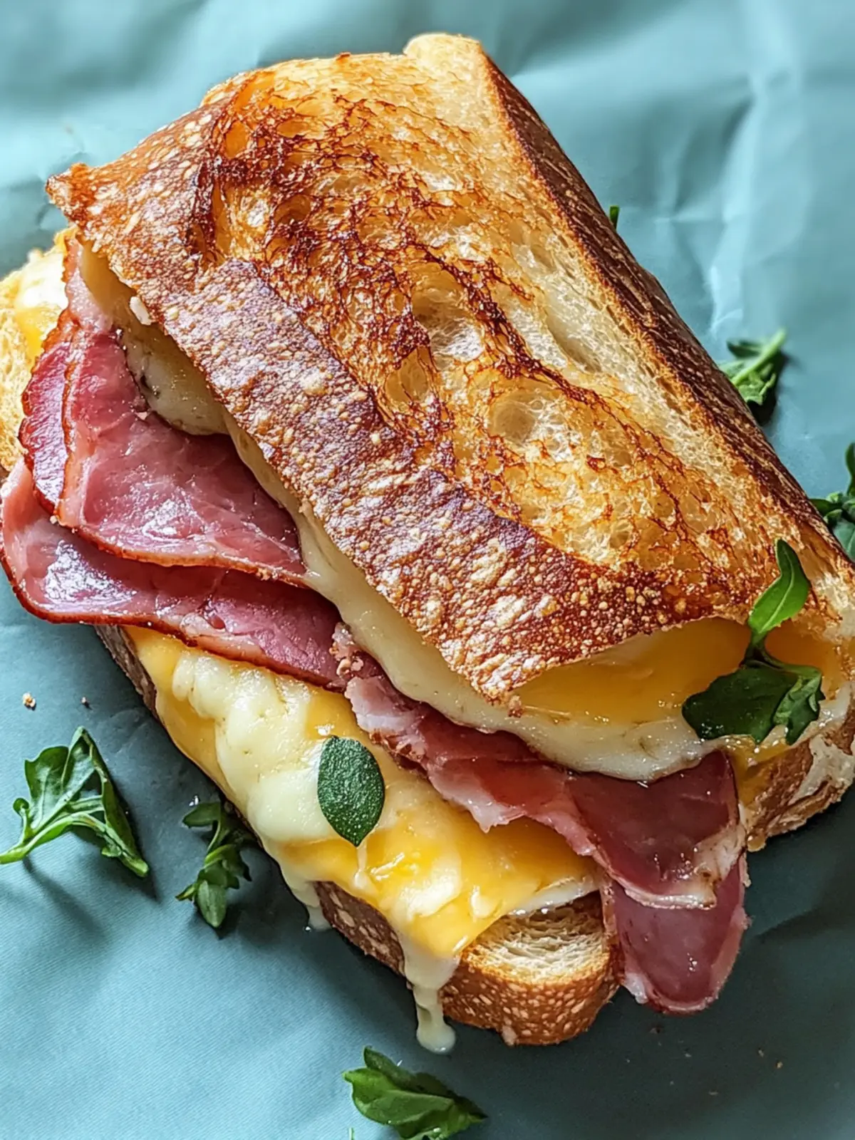 Irresistible French Ham & Cheese Sandwich You Can Make at Home 2 French Ham & Cheese Sandwich