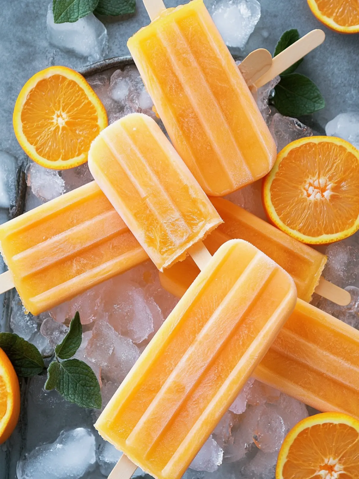 Delicious Orange Popsicles: A Refreshing Summer Treat 5 Orange Popsicles