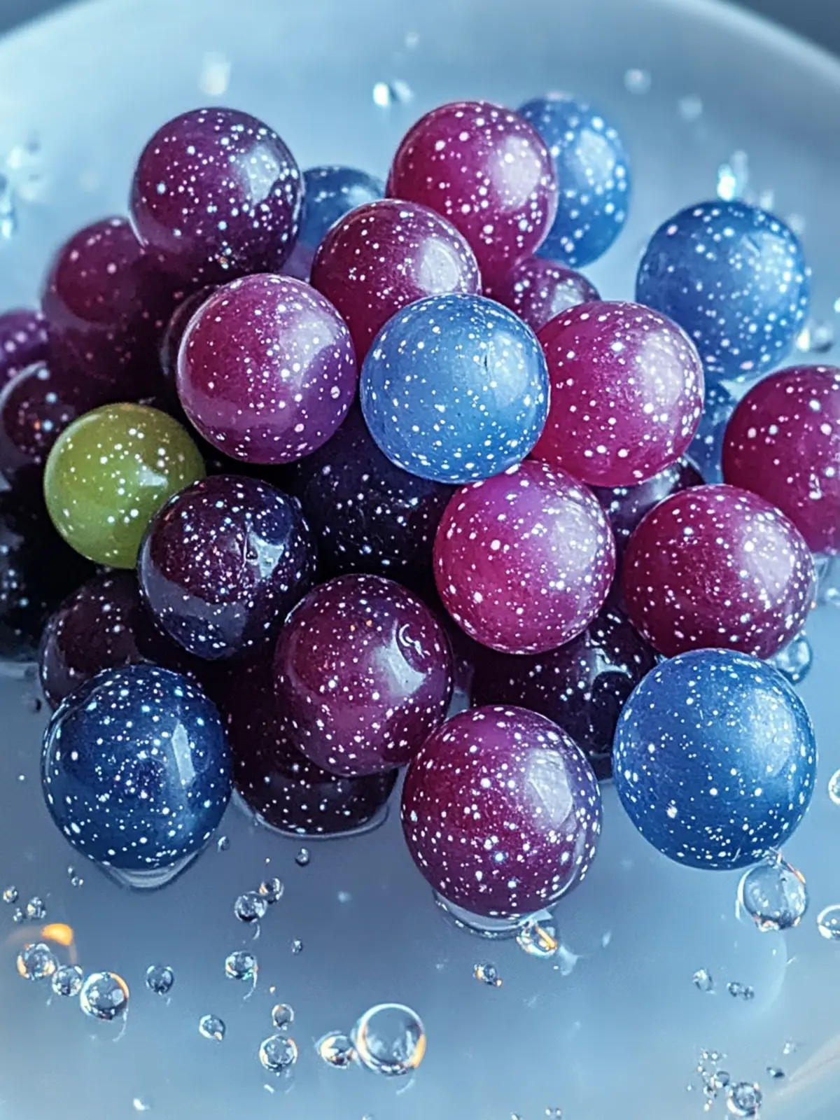 Create Cosmic Galaxy Grapes in Minutes for a Fun Treat 5 Galaxy Grapes