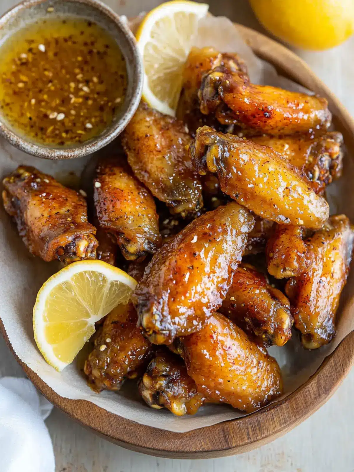 Sweet & Savory Honey Lemon Pepper Wings You'll Love 5 Honey Lemon Pepper Wings