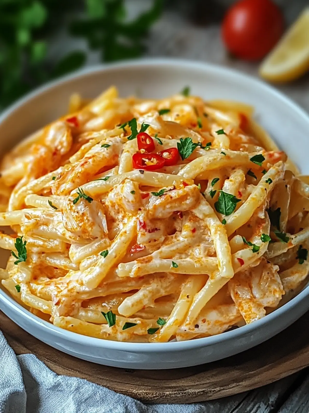Cajun Crab Pasta: A Creamy Twist on Comfort Food Delights 4 Cajun Crab Pasta