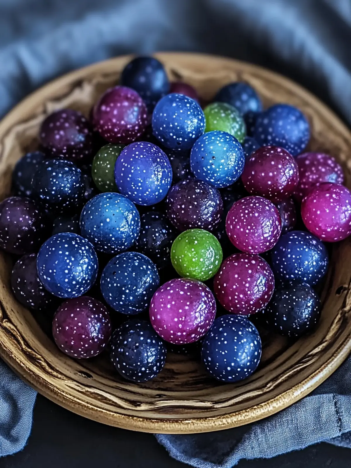 Create Cosmic Galaxy Grapes in Minutes for a Fun Treat 4 Galaxy Grapes