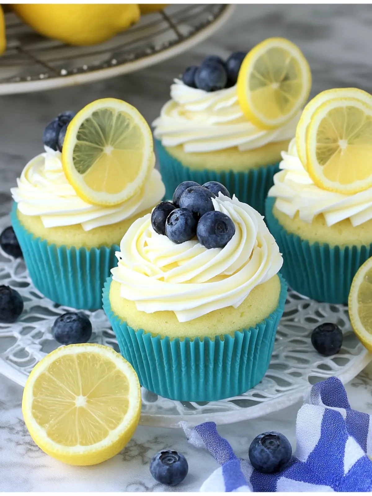 Blueberry Lemonade Cupcakes for a Bright Summer Treat 4 Blueberry Lemonade Cupcakes