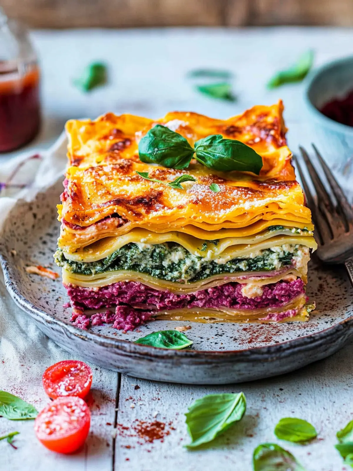 Vegan Rainbow Lasagne: A Colorful Comfort Food for Everyone 4 Vegan Rainbow Lasagne
