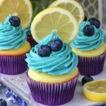 Blueberry Lemonade Cupcakes for a Bright Summer Treat 9 Blueberry Lemonade Cupcakes