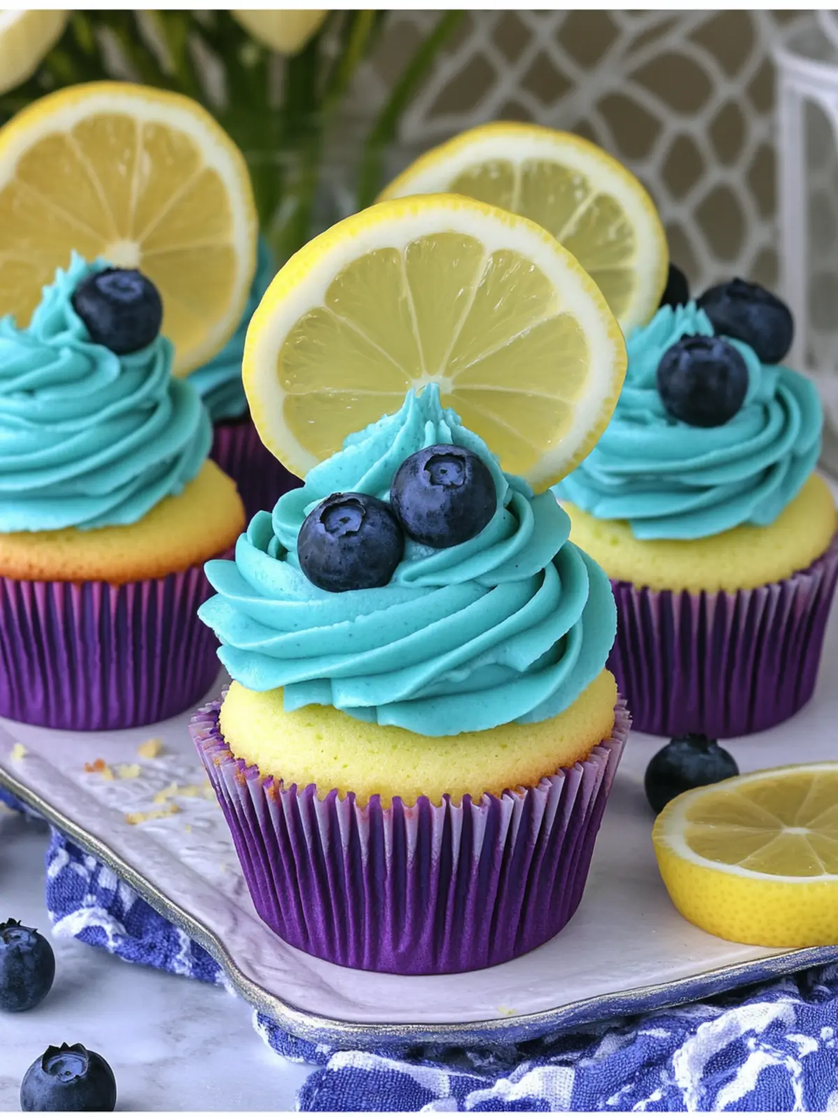 Blueberry Lemonade Cupcakes for a Bright Summer Treat 5 Blueberry Lemonade Cupcakes