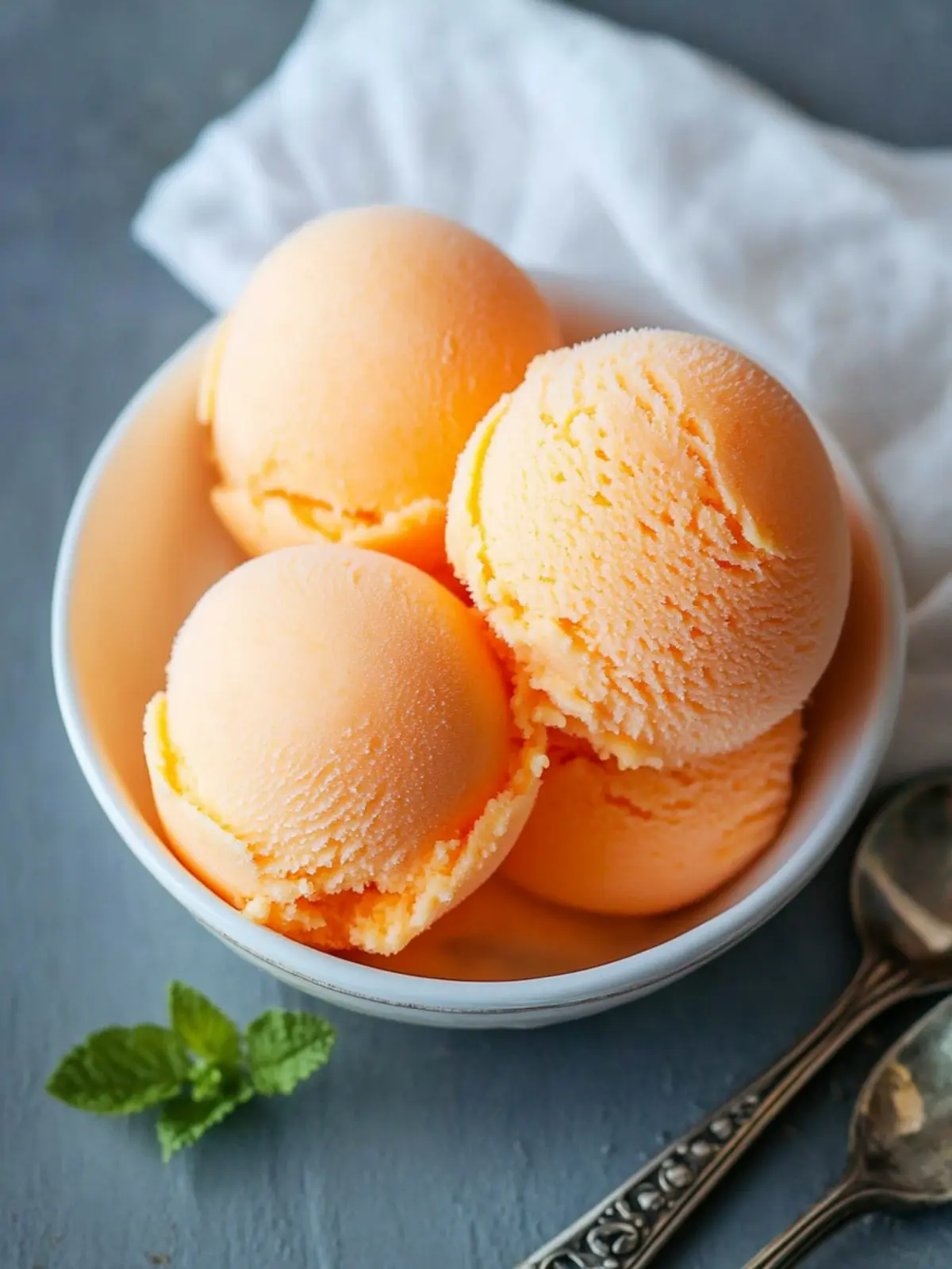 Creami Cantaloupe Sorbet – Summer's Healthiest Sweet Escape 2 Creami Cantaloupe Sorbet