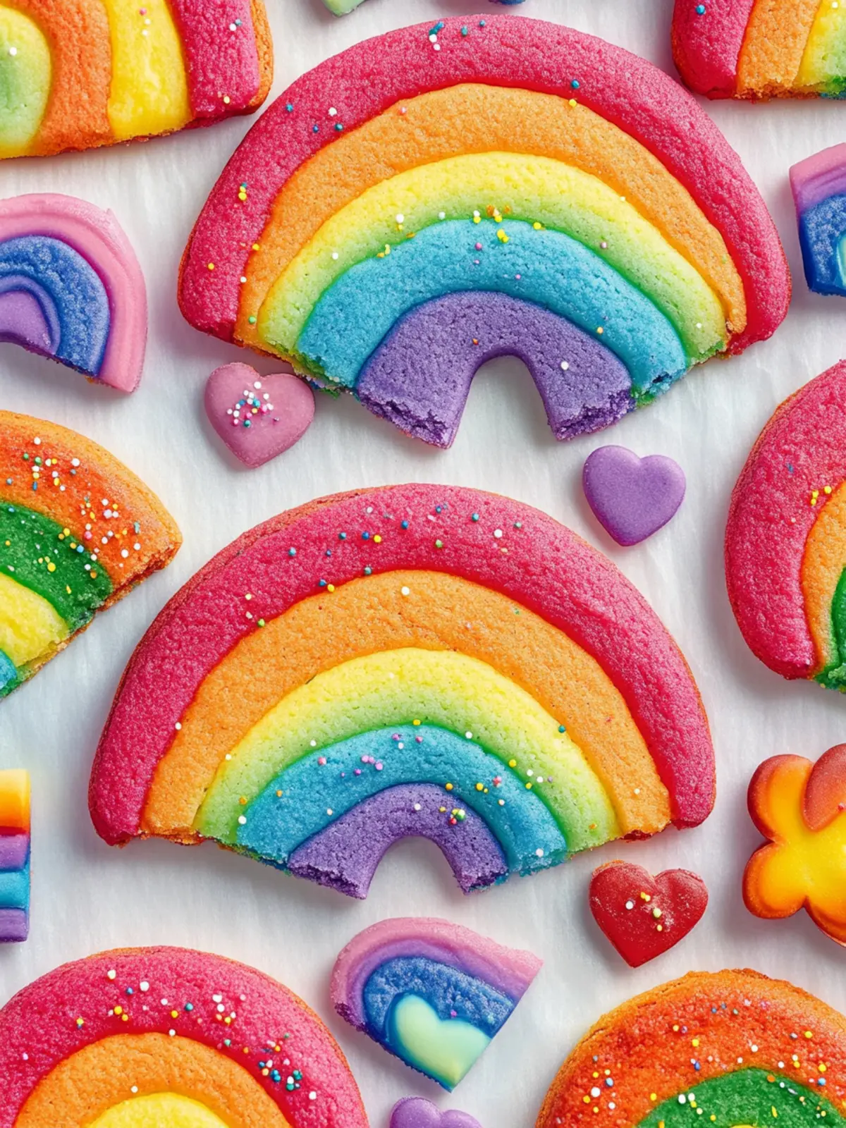 Delicious Rainbow Cookies That Brighten Your Day 3 Rainbow Cookies