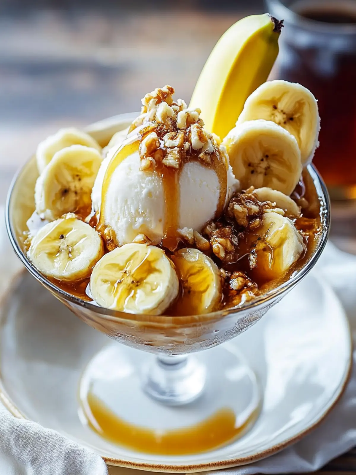 Indulge in Irresistible Bananas Foster with Ice Cream Delight 2 Bananas Foster with ice cream