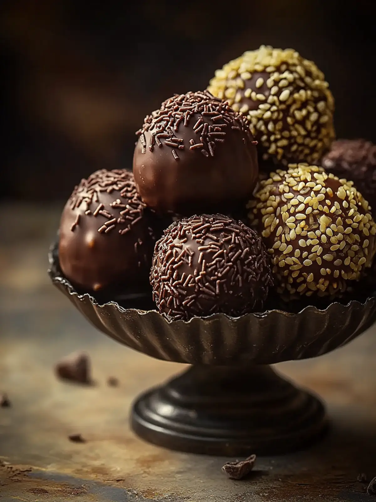 Delightful Dubai Chocolate Balls with Pistachio Goodness 2 Dubai Chocolate Balls
