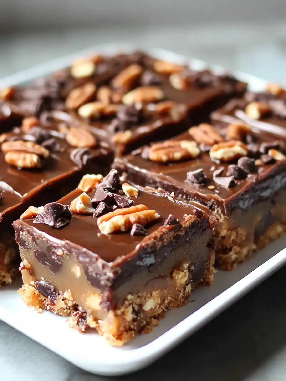 Irresistible Easy Turtle Bars for Your Next Sweet Craving 4 Easy Turtle Bars