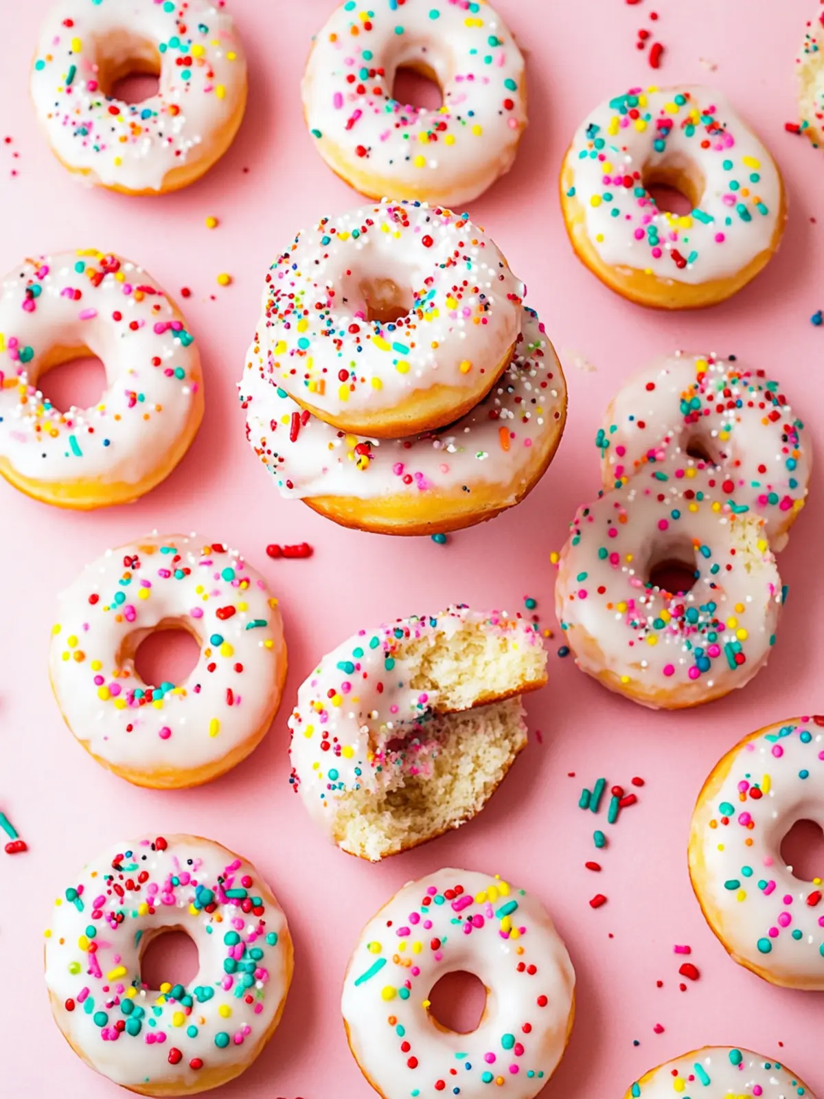 Baked Funfetti Donuts That Spark Joy in Every Bite 2 Baked Funfetti Donuts