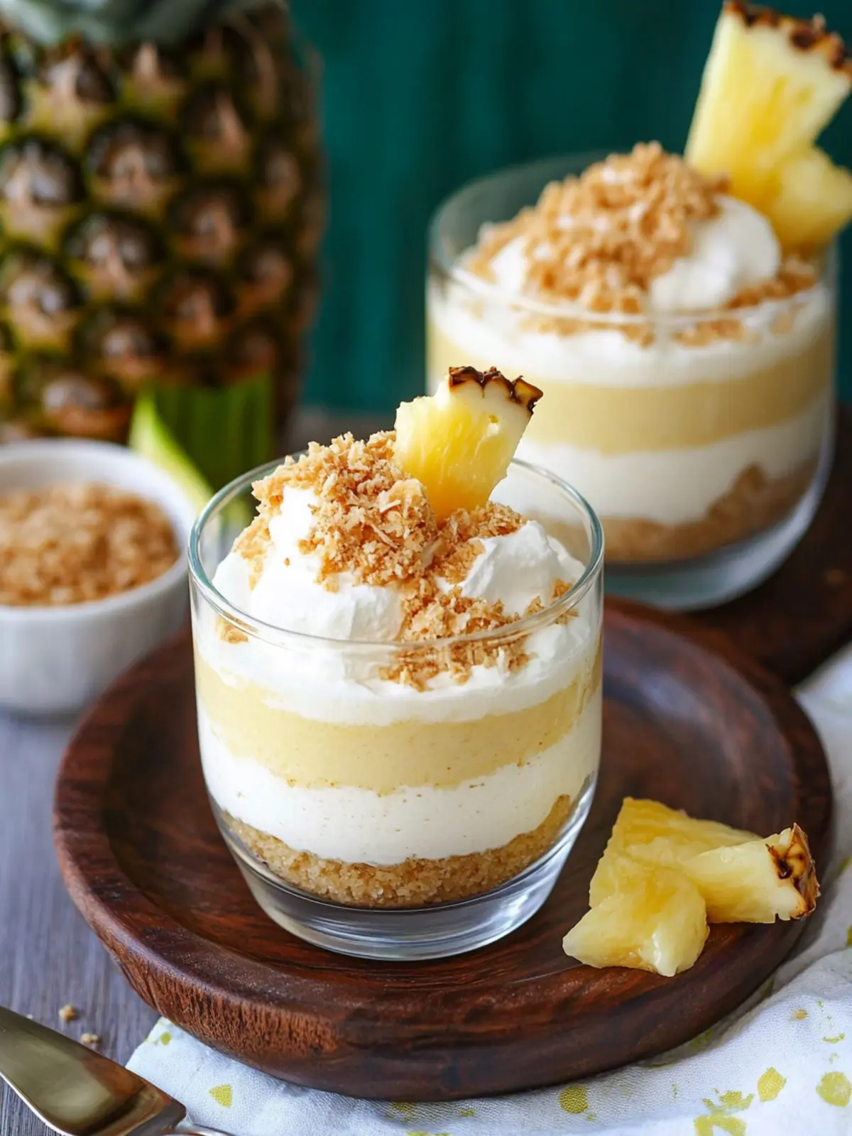 Irresistible Pina Colada Cheesecake Mousse for Any Occasion 4 Pina Colada Cheesecake Mousse