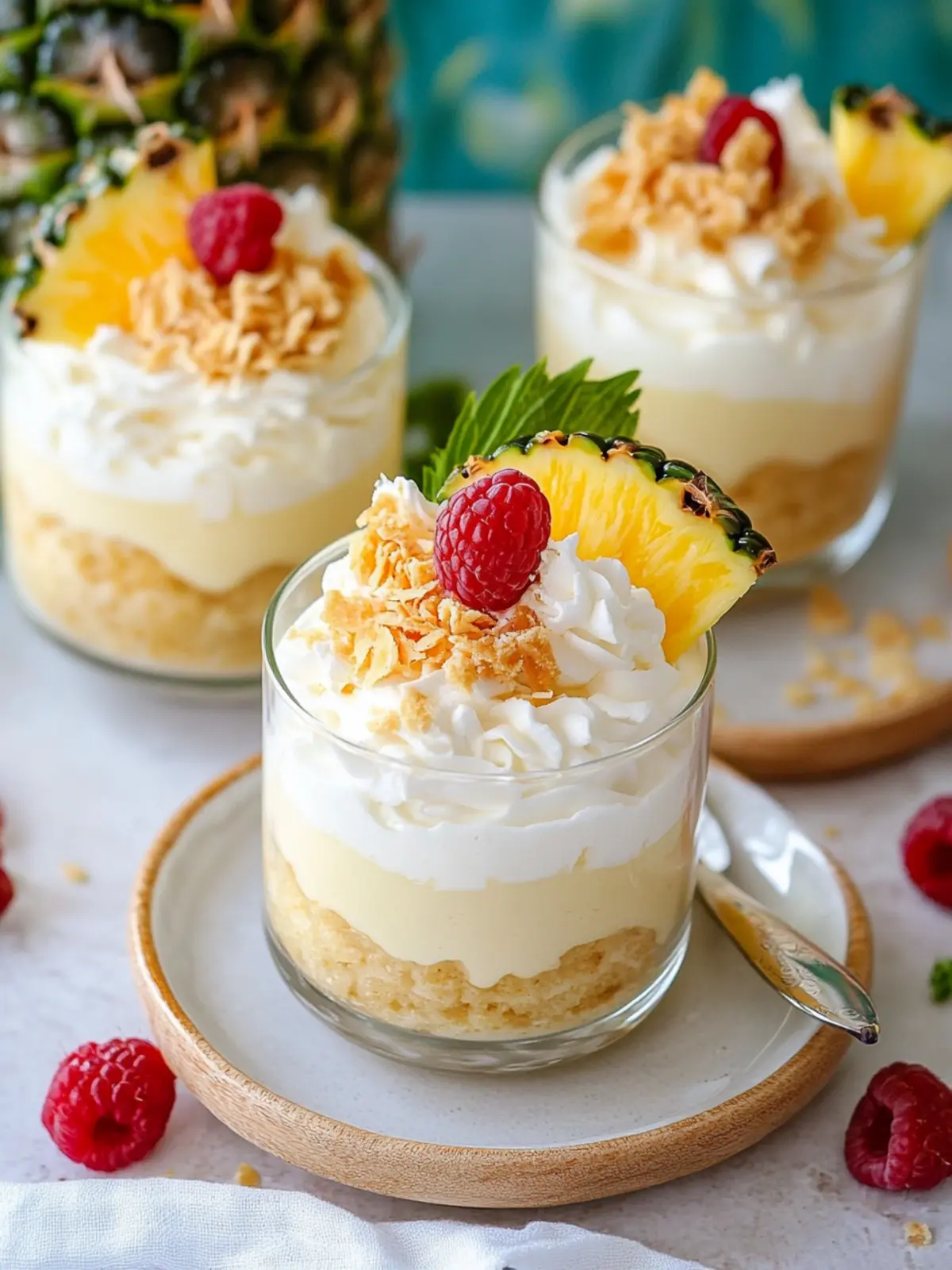 Irresistible Pina Colada Cheesecake Mousse for Any Occasion 3 Pina Colada Cheesecake Mousse