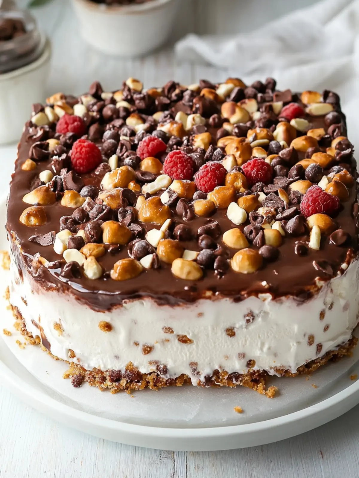 Buster Bar Ice Cream Cake: Your Perfect No-Bake Treat 4 Buster Bar Ice Cream Cake